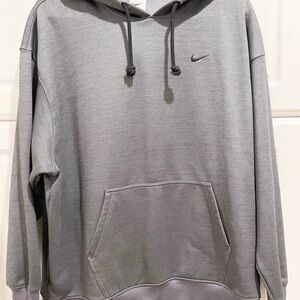 Nike Men's Charcoal Gray Hoodie